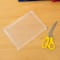 JAM Paper 4.5" x 6.5" Clear Plastic Zip Closure Envelopes, 12ct.